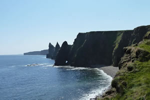 Duncansby Head, Lighthouse and Stacks of Duncansby, Caithness, Scotland