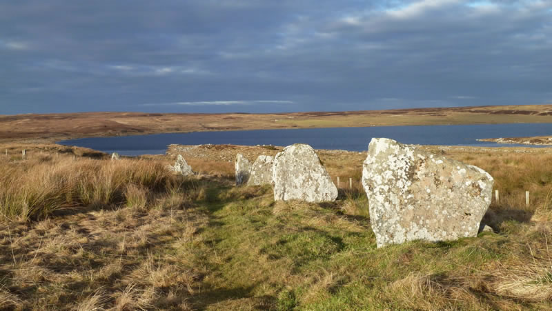 Achavanich standing stones, Caithness