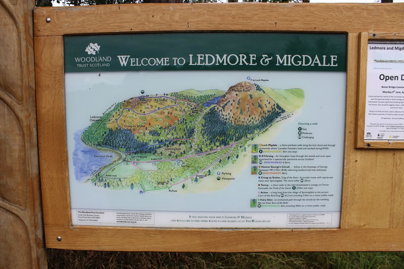 Woodland Trust - Ledmore and Migdale woodland