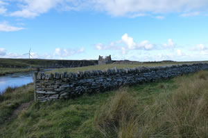 Path to Crosskirk and St Mary's Chapel, Caithness