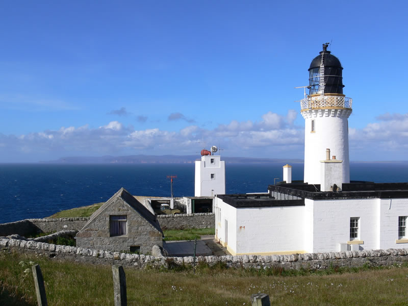 Dunnet Head Lighthouses and buildings