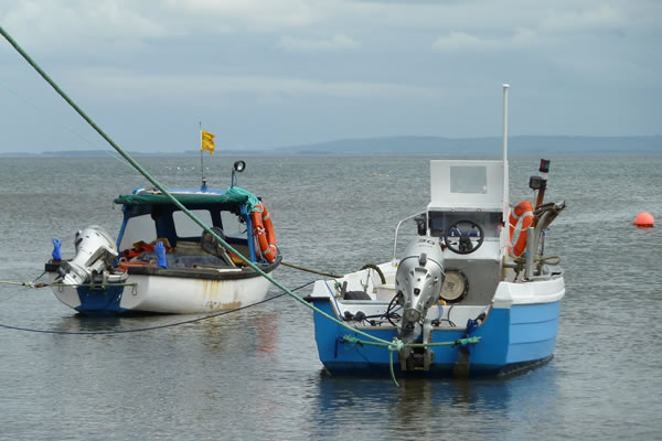 Boats at Golspie Pier