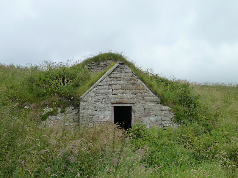 Ice House at Keiss harbour